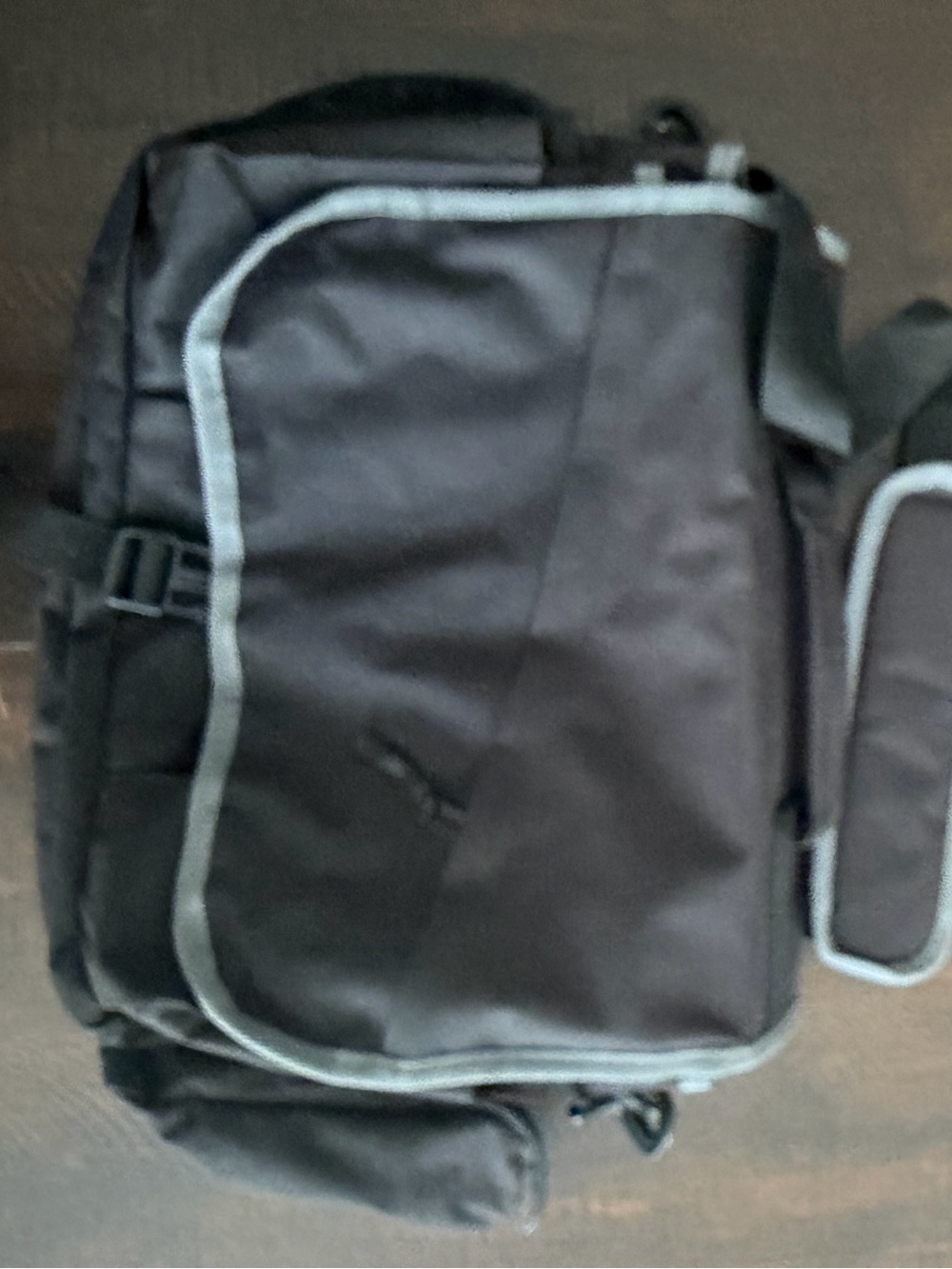Black Crossbody Messenger Bag or attache to your passenger seat.